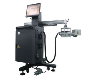 Chine Machine mobile d'inscription de laser de commande numérique par ordinateur avec la chaîne d'inscription 200 * 200mm fournisseur