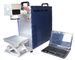 marqueur portatif du laser 50w, système d'inscription de laser de fibre pour des lampes/industrie de matériel fournisseur